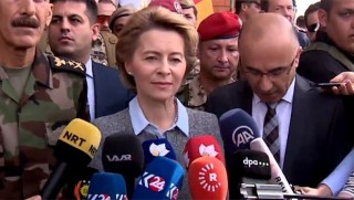 Leyen bo Pêşmerge: We li dijî DAIŞê nûnertiya hemû cîhanê kir