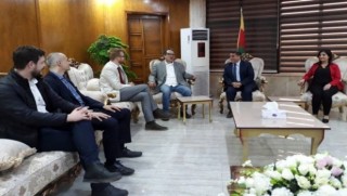 Heyeteke brîtanî serdana Rojava kir