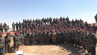 Serok Barzanî serdana Pêşmerge kir