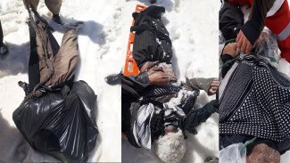 3 kolberên Kurd ji ber sermê canê xwe jidest dan