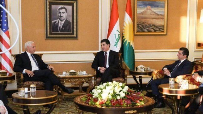 Nêçîrvan Barzanî pêşwazî li Cîgirê Serokê Amerîkayê kir
