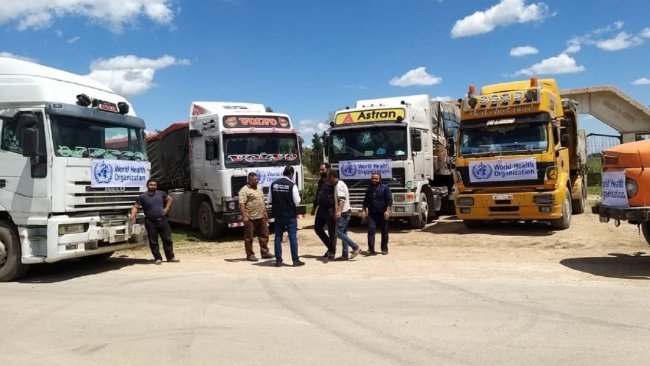 WHOyê karwaneka dî ya alîkarîyan gehande rojavayê Kurdistanê