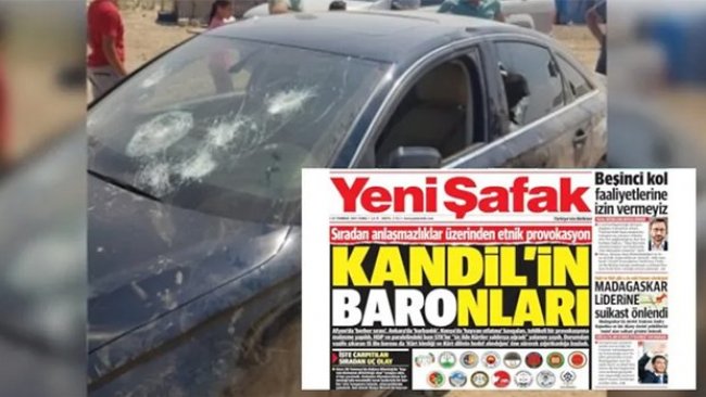 PAK: Rojnameya Yeni Şafak Şirîkatîya Êrîşkarên Nîjadperest Dike