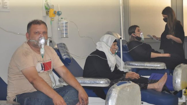Li Silêmaniyê 130 kes ji ber tozbarînê ketin nexweşxaneyan