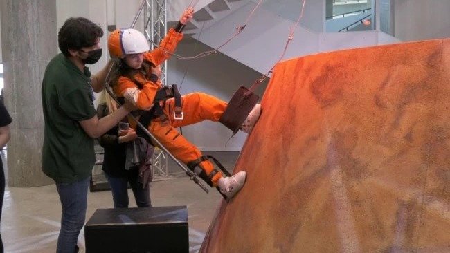 Li Dîlokê pêşangeha geşta Fezayê hat vekirin