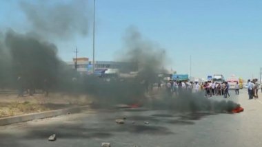 Ji ber kêmbûna kahrebeyê xelk xwepêşandanê dikin