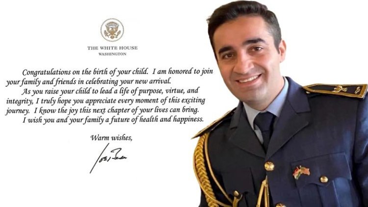 Joe Biden pîrozbahî li Pêşmergeyekî kir