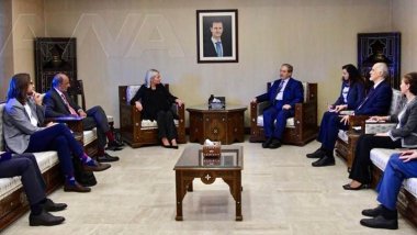 Nûnera NY li Iraqê serdana Sûriyê kir