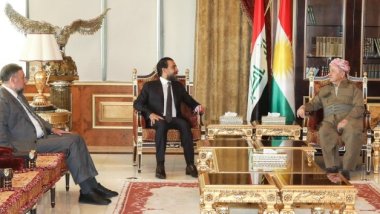 Serok Barzanî pêşwazî li şanda hevpeymaniya Serwerî kir