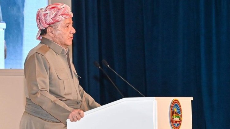 Serok Barzanî: Dîroka tekoşîna gelê me ji aliyê dijminan ve hatiye berovajîkirin