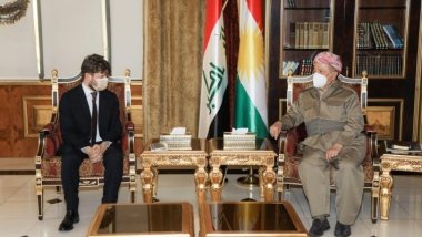 Serok Barzanî pêşwaziya Konsolê Giştî yê Fransa li Hewlêrê kir