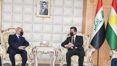 Mesrûr Barzanî serdana Wezareta Dadê dike