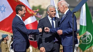 Serokê Amerîkayê Joe Biden gihîşte Îsraîlê