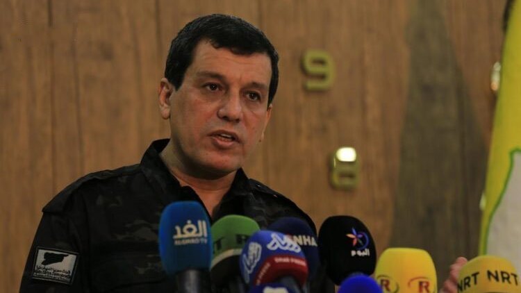 Mazlûm Abdî daxuyanî da: 26 kes di êrîşên Tirkiyê de şehîd bûne