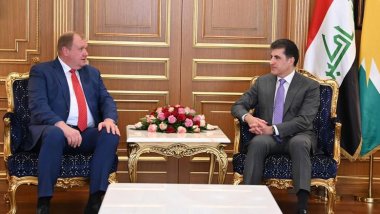 Nêçîrvan Barzanî ligel konsulên Rûsya û Kuweytê geşedanên siyasî gotûbêj kir