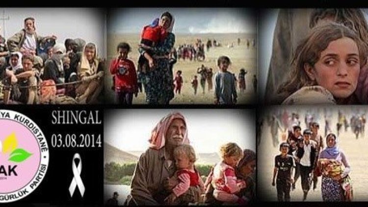 PAK'ê Qurbanîyên komkujîya Şengalê bibîr anî