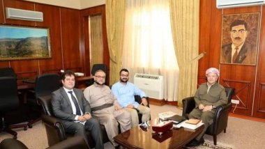 Serok Barzanî pêşwazî li zanayê olî û kesayeta navdar a parêzgeha Duhokê kir