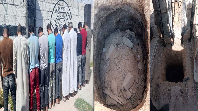 Asayişa Rojava: 27 DAIŞî li kampa Holê hatin girtin