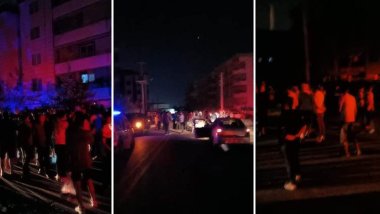 Li Rihayê xwepêşandana elektrîkê: Rê girtin û agir vêxistin