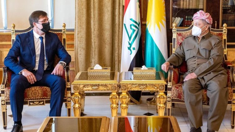 Serok Barzanî û Konsulê Rûsyayê rewşa Iraq û navçeyê gotûbêj dikin
