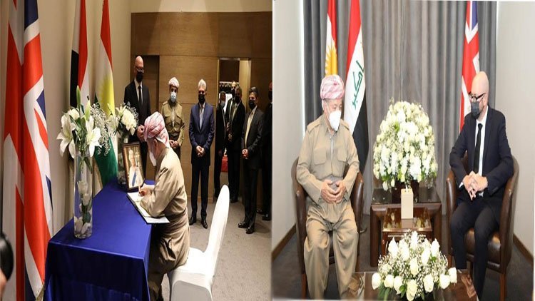 Serok Barzanî sersaxî li Brîtanyayê kir  