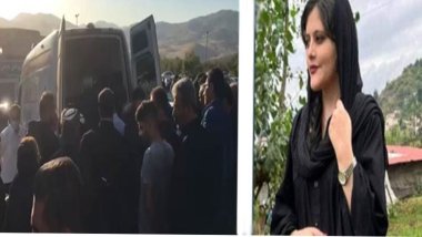 Cenazeya Jîna Emînî li Seqizê hat veşartin