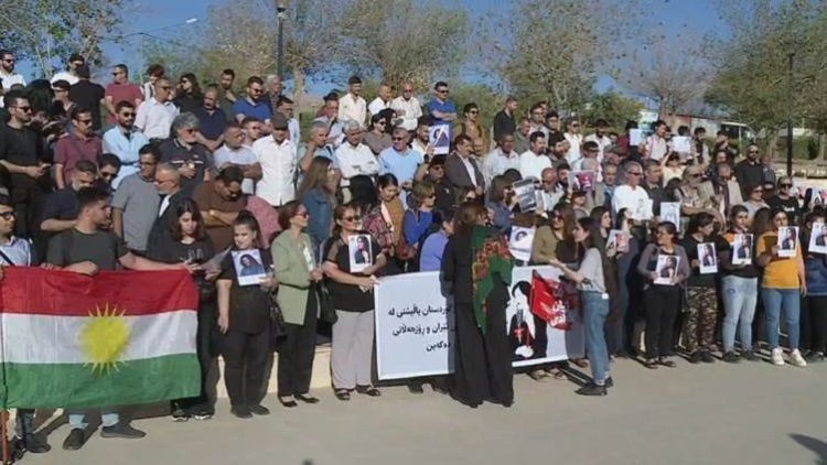 Li Silêmaniyê ji bo xwepêşandanên Rojhilatê Kurdistanê piştgirî