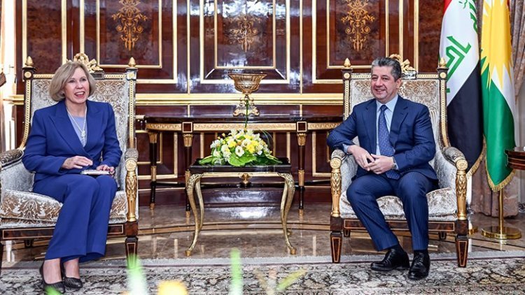 Mesrur Barzanî pêşwazî li Balyoza Avustralya li Iraqê kir