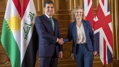 Serokwezîra Brîtanyayê nameyek ji Serokê Herêma Kurdistanê re şand