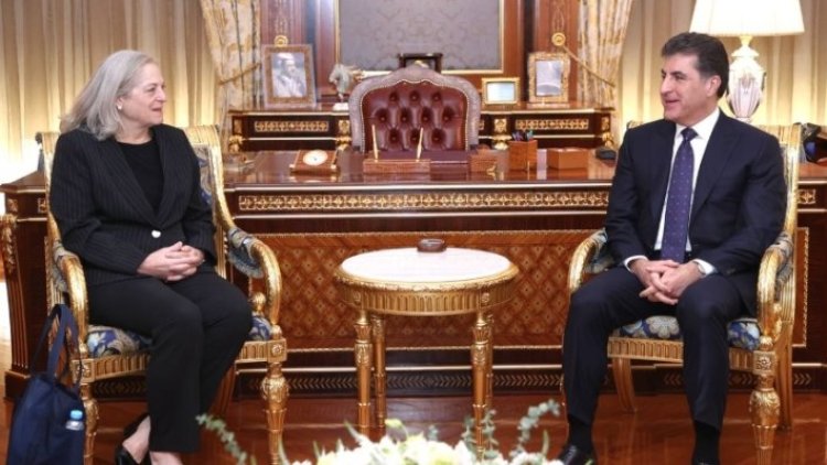 Serokê Herêma Kurdistanê pêşwazî li Balyozê Amerîkayê li Iraqê kir