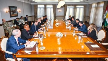 Mesrûr Barzanî ligel hejmarek balyozên welatan civiya