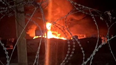 Karwaneke barhilgiran li ser sînorê Iraq-Sûriyê hat bombebarankirin