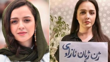 Aktrîsa Îranî bê dersok û bi dirûşma Kurdî piştgirî da xwepêşanderan