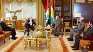 Serok Barzanî û Letîf Reşîd piştevaniya xwe bo hikûmeta Iraqê dubare dikin