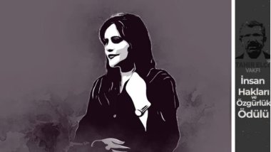 Yekemîn Xelata Mafên Mirovan û Azadiyê ya Tahîr Elçî diyarî Jîna Emînî hat kirin