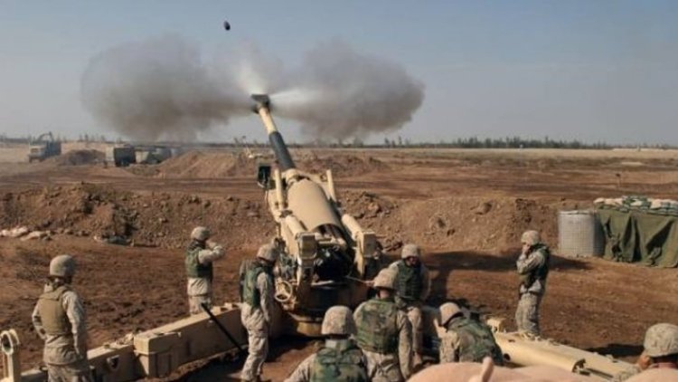 Artêşa Tirkiyê gundên Efrîn, Kobanî û Hesekê dide ber topan