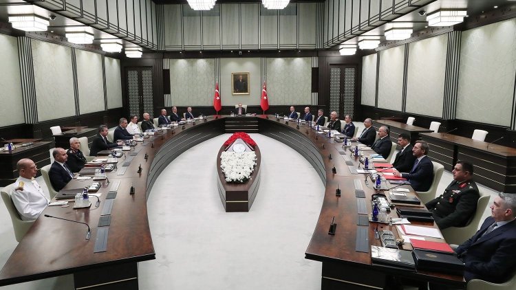 Encûmena Asayîşa Neteweyî ya Tirkiyê dicive
