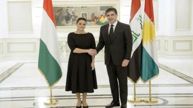 Nêçîrvan Barzanî û Serokkomara Macaristanê rewşa penaberan û pêkhateyan gotûbêj kirin