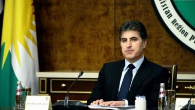 Nêçîrvan Barzanî ‘Cejna Rojî’ li Kurdên Êzidî pîroz kir