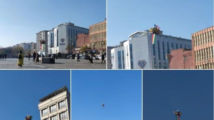 Li Amedê Roja Ala Kurdistanê: Berdevkê CNKê hat desteserkirin