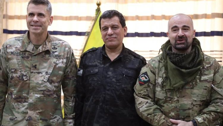 Bafil Talebanî û Mezlûm Kobanî li Rojavayê Kurdistanê civiyan