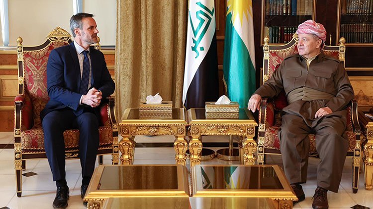 Serok Barzanî pêşwazî li Konsulê Giştî yê Hollanda li Hewlêrê kir