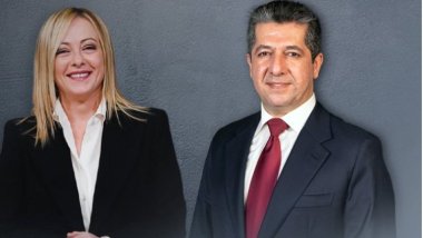 Dê Mesrur Barzanî pêşwazî Serokwezîra Îtalyayê Melonî bike