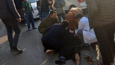 Li Rihayê minibusek li jinekê qelibî