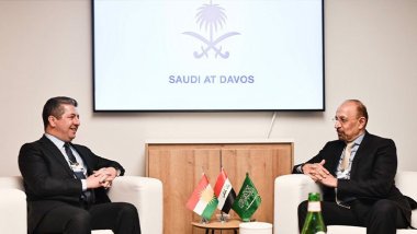 Serokwezîr Mesrûr Barzanî ligel Wezîrê Veberhênanê yê Erebistanê civiya