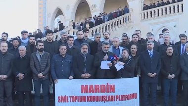 61 saziyên sivîl êrîşa li Mêrdînê şermezar kirin