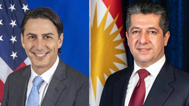 Serokwezîr Barzanî û Koordînatorê Serokatiya Amerîkayê pêwendiyeke telefonî pêkanî