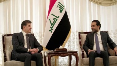 Nêçîrvan Barzanî û Helbûsî li Bexdayê civiyan