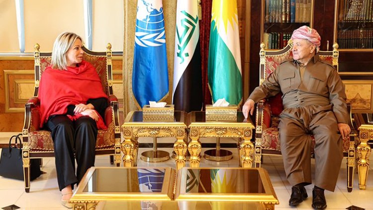 Serok Barzanî tekezî li ser cîbicîkirina rêkeftina Şingalê dike