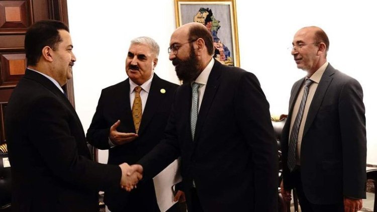 Serokwezîrê Iraqê pêşwazî li Mîr Hazim Tehsîn Beg kir